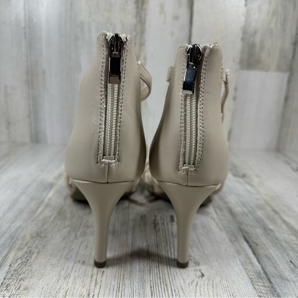 New LIFESTRIDE Masquerade Heeled Sandal In Almond Milk #317 - Picture 7 of 9